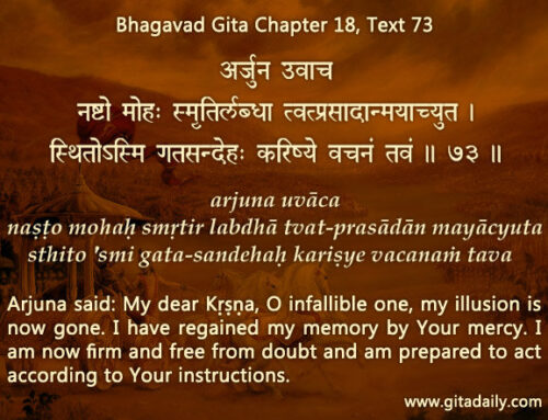 Bhagavad-gita as the LED light for our life